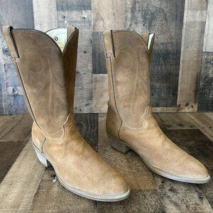 Durango Vintage Suede Roughout Western Cowboy Boots Mens 13 D